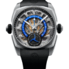 Cyrus Klepcys GMT Retrograde Titanium & Black DLC Titanium Men's Watch
