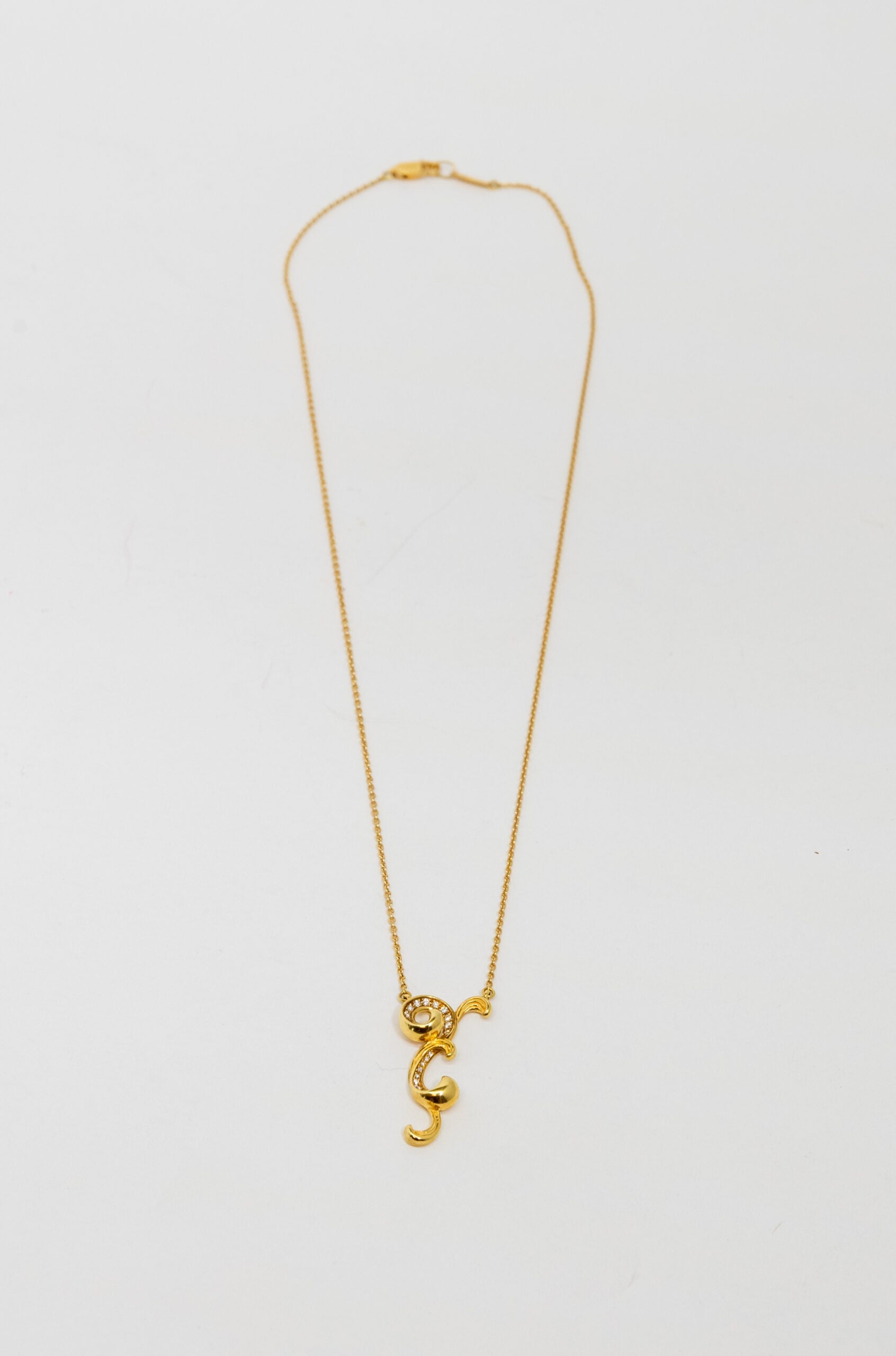 Carrera Y Carrera Origen 18K Yellow Gold & Diamonds Pendant