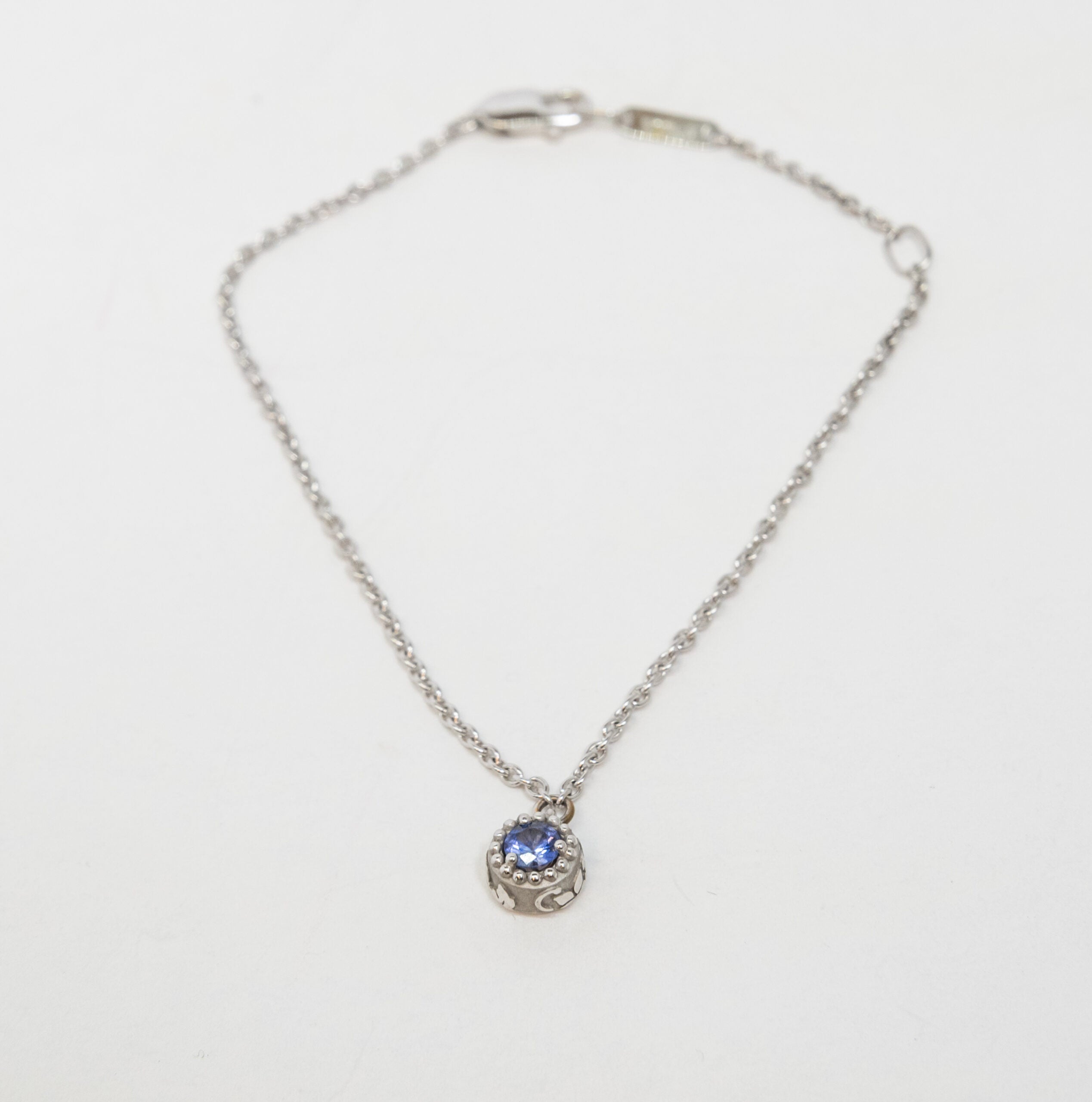 Carrera Y Carrera Emperatriz 18K White Gold & Blue Sapphire Bracelet