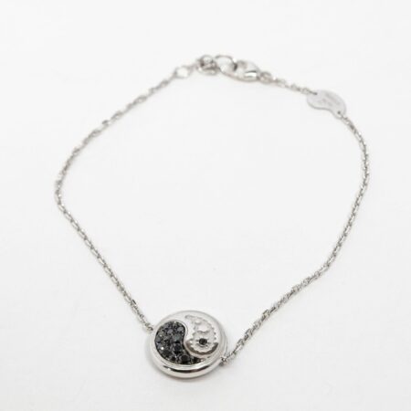 Carrera Y Carrera Aqua Reversible XS 18K White Gold & Diamonds Bracelet