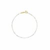 Gigi Clozeau Classic Yellow Gold Bracelet in Baby Blue