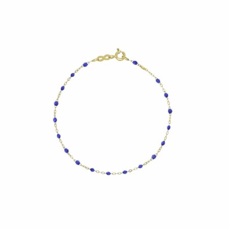 Gigi Clozeau Classic Yellow Gold Bracelet in Bleuet