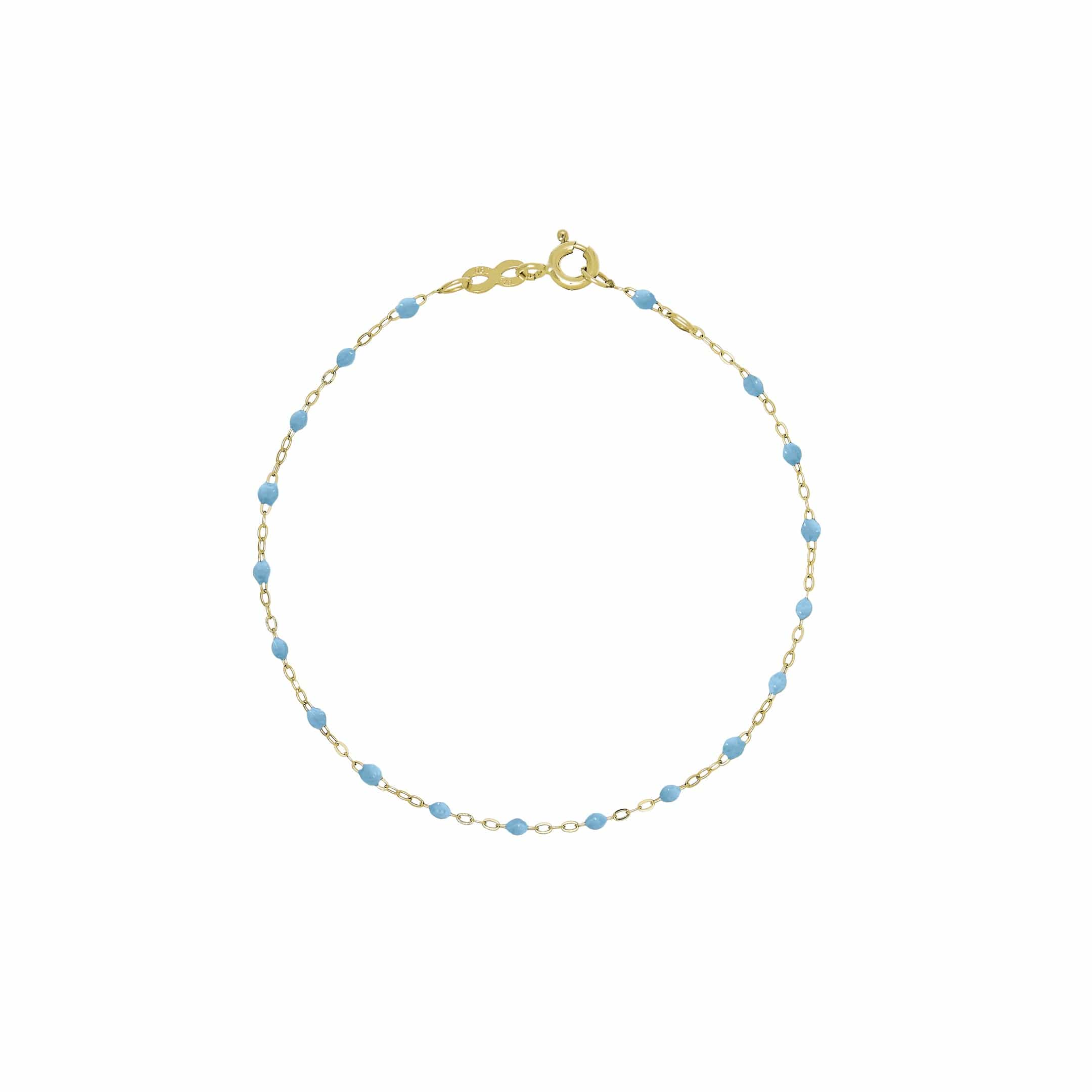 Gigi Clozeau Classic Yellow Gold Bracelet in Lagoon
