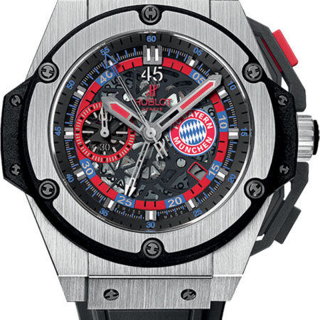 Hublot Big Bang King Power Bayern Munich Limited Edition Titanium Mens Watch