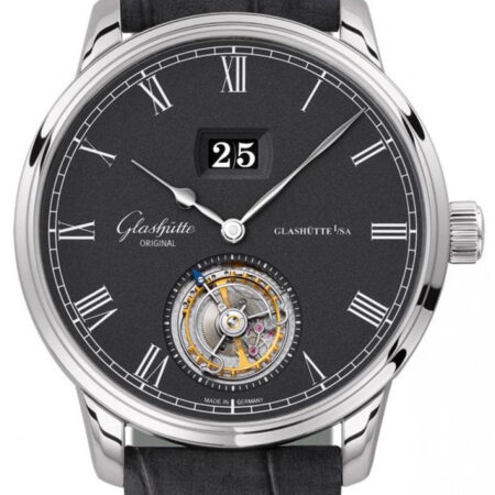 Glashutte Original Senator Tourbillon White Gold Men's Watch