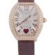 Franck Muller Heart Quartz 18K Rose Gold & Diamonds Lady's Watch