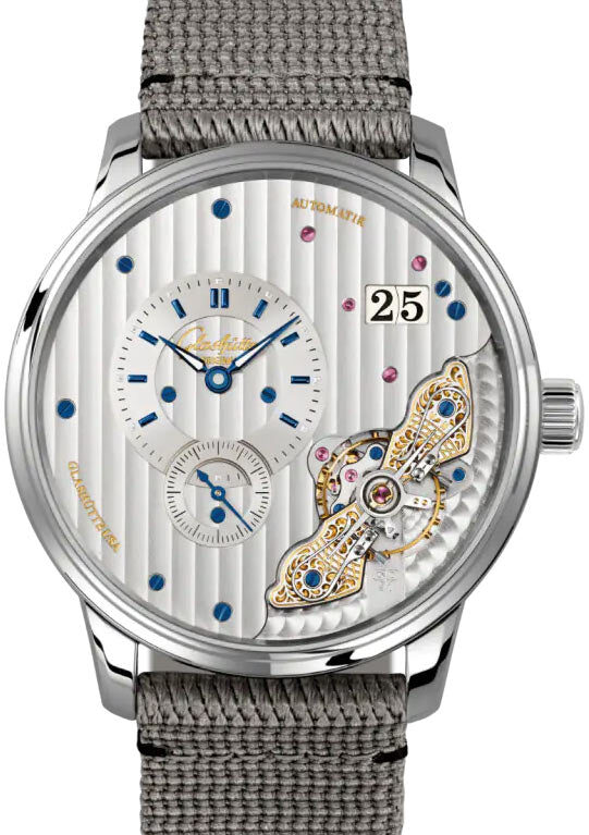 Glashutte Original Pano Matic Inverse Stainless steel Men's Watch