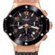 Hublot Big Bang 18K Rose Gold Chronograph Ceramic Rubber Men’s Watch