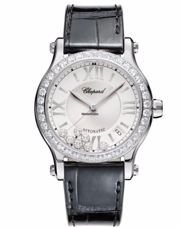 Chopard Happy Sport Stainless Steel & Diamonds Ladies Watch