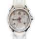 Jacob & Co Five Time Zone Stainless Steel and White Diamonds Watch