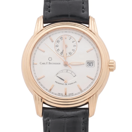 Carl F. Bucherer Archimedes Reserve de Marche 18K Yellow Gold Men's Watch