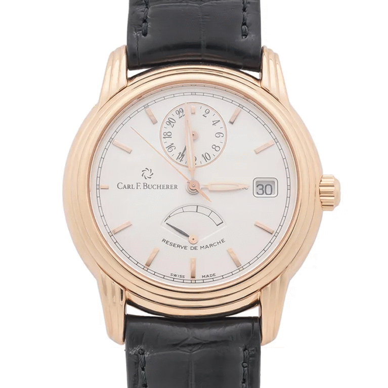 Carl F. Bucherer Archimedes Reserve de Marche 18K Yellow Gold Men's Watch