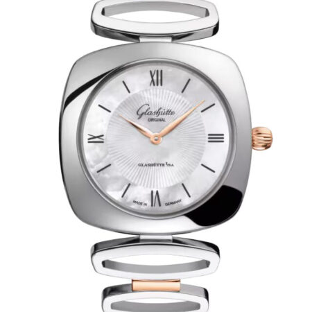 Glashutte Original Lady Collection Pavonia Stainless steel & Red Gold Lady's Watch