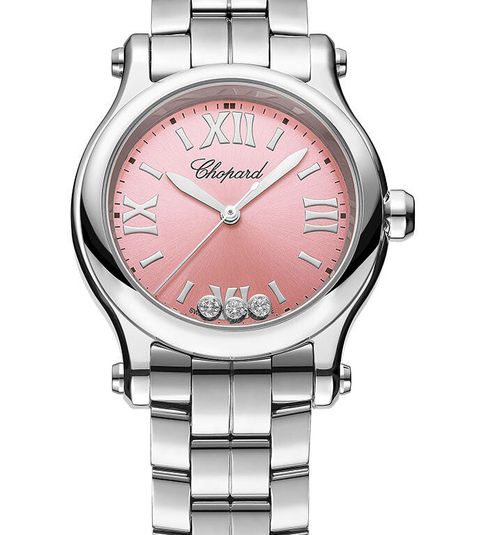 Chopard Happy Sport Stainless steel  & Diamonds Lady's Watch