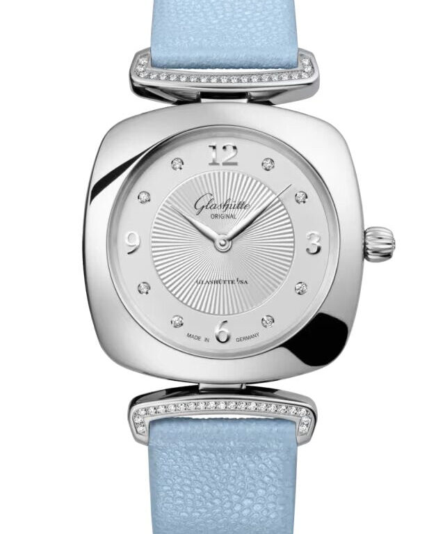 Glashutte Original Lady Collection Pavonia Stainless steel & Diamonds Lady's Watch