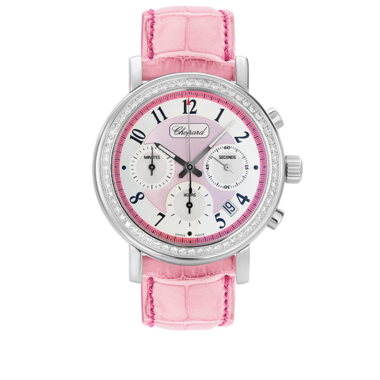 Chopard Elton John Chronograph Stainless steel & 18K White Gold & Diamonds Lady's Watch