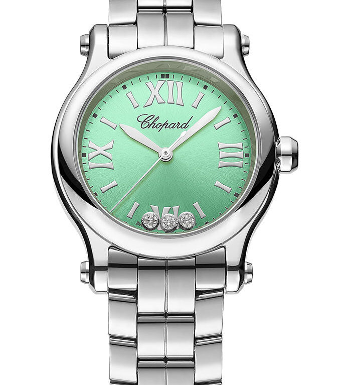 Chopard Happy Sport Stainless steel & Diamonds Lady's Watch