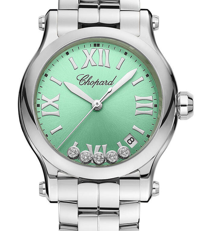 Chopard Happy Sport Stainless steel & Diamonds Lady's Watch