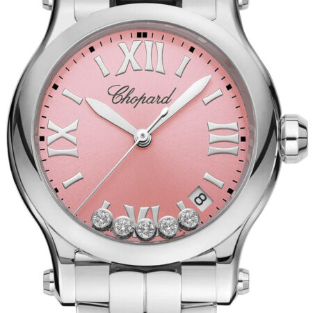 Chopard Happy Sport Stainless steel & Diamonds Lady's Watch
