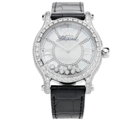 Chopard Happy Sport Ethical 18K White Gold & Diamonds Ladies Watch