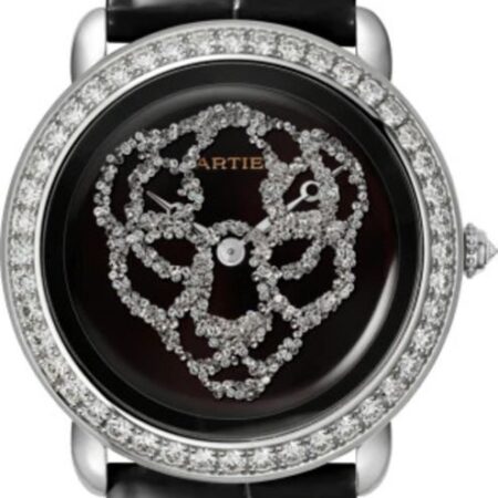 Cartier Panthere Revelation D'une Rhodiumized 18K White Gold & Diamonds Lady's Watch