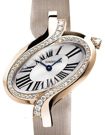 Cartier Delices Quartz Small 18K Rose Gold & Diamonds Lady's Watch