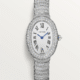 Cartier Baignoire Small model 18K White Gold & Diamonds Lady's Watch