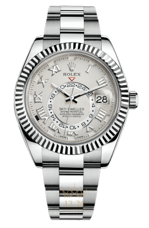 Rolex Sky-Dweller Oyster Perpetual 18K White Gold Men's Watch