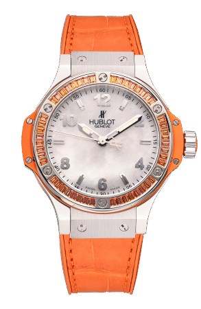 Hublot Big Bang 38 MM Tutti Frutti Stainless steel & Sapphires Lady's Watch