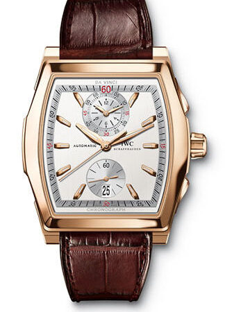 IWC Da Vinci Chronograph 18K Rose Gold Men's Watch