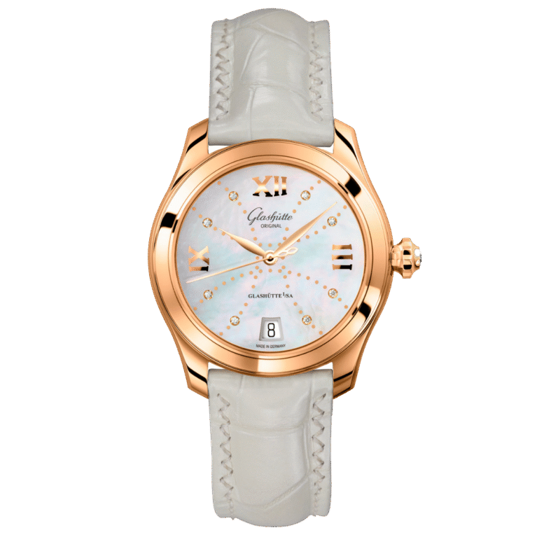 Glashutte Original Lady Collection Serenade 18K Rose Gold Lady's Watch