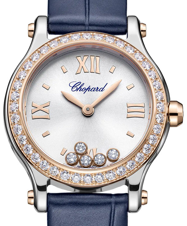 Chopard Happy Sport Stainless steel & Etnical Rose Gold & Diamonds Lady's Watch