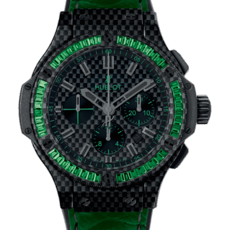Hublot Big Bang Bezel Baguette Carbon Men's Watch