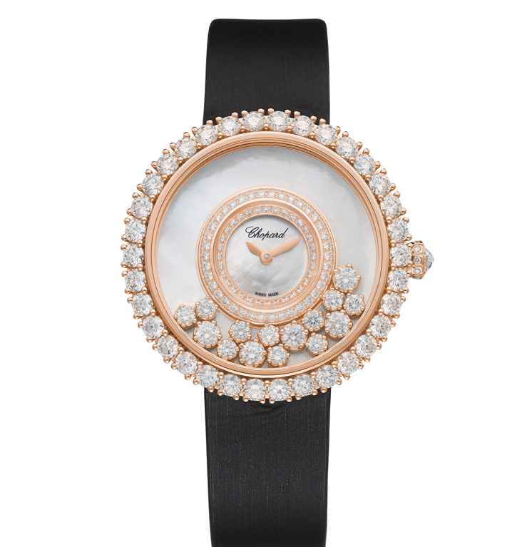 Chopard Happy Dreams 18K Rose Gold & Diamonds Ladies Watch