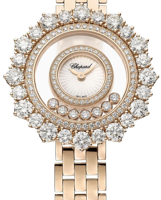 Chopard Happy Diamonds 18kt Rose Gold Lady's Watch