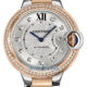 Cartier Ballon Bleu 33mm Stainless steel & Rose Gold & Diamond Lady's Watch