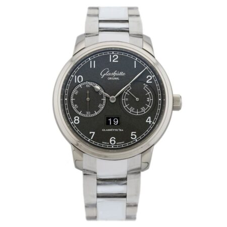 Glashutte Original Senator Observer Stainless steel Men's Watch