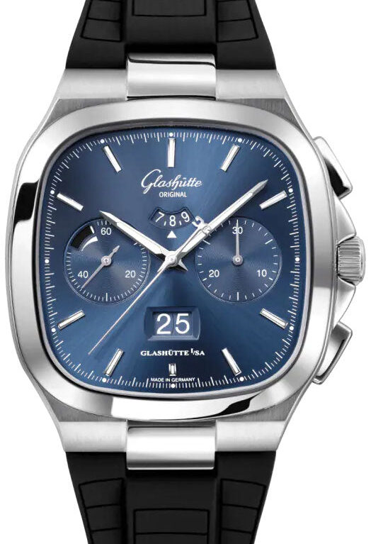 Glashutte Original Vintage Seventies Chronograph Panorama Date Stainless steel Men's Watch