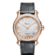 Chopard Happy Sport 18K Rose Gold & Diamonds Ladies Watch