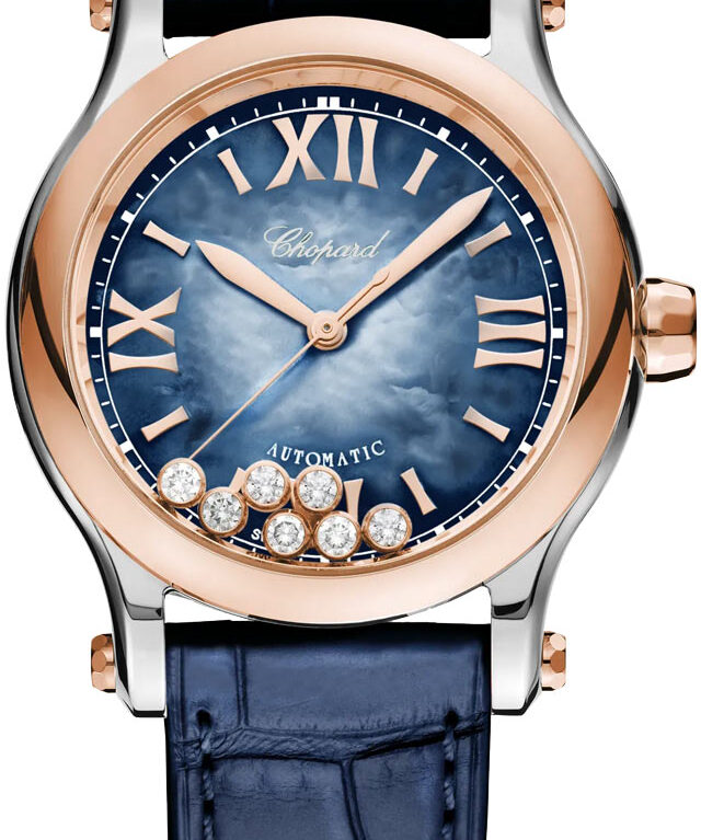 Chopard Happy Sport Stainless Steel & 18kt Rose Gold Lady's Watch