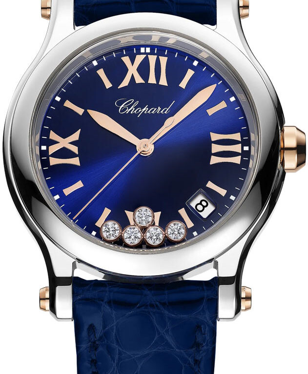 Chopard Happy Sport 18kt Rose Gold & Stainless Steel Lady's Watch