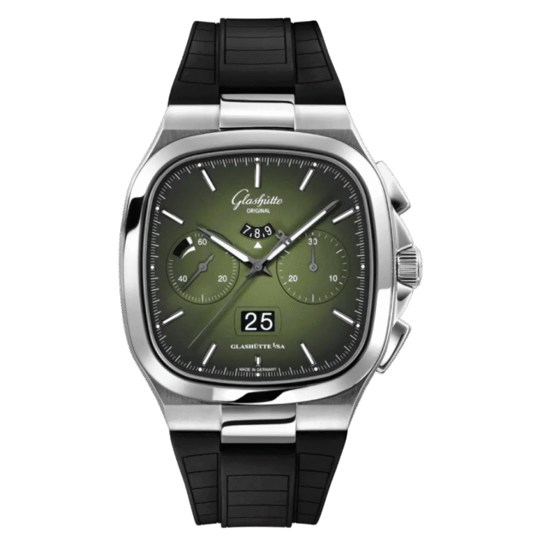 Glashutte Original Vintage Seventies Chronograph Panorama Date Stainless steel Men's Watch