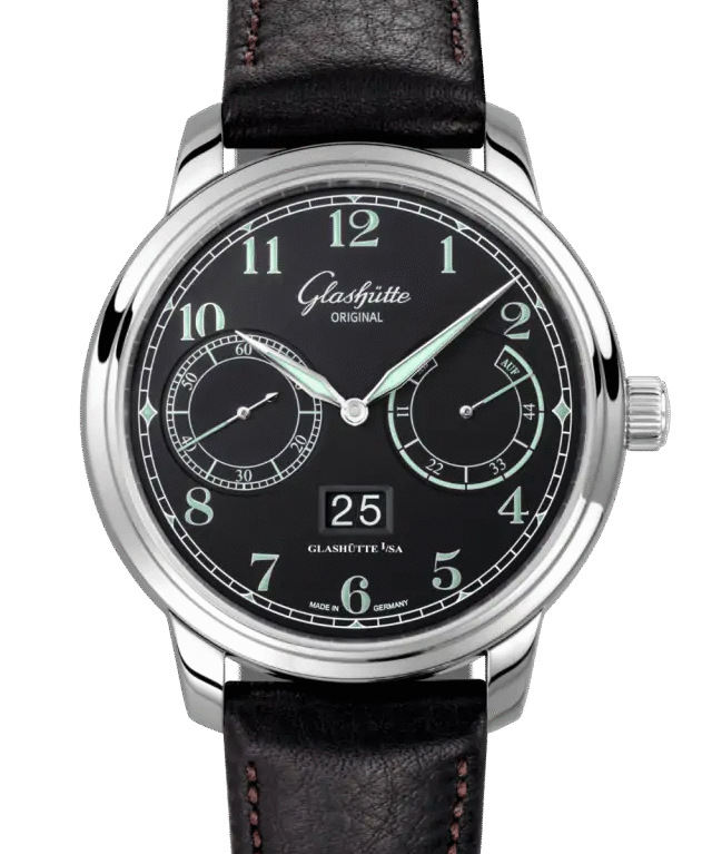 Glashutte Original Senator Observer Stainless steel Men's Watch