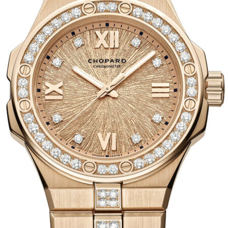 Chopard Alpine Eagle 18kt Rose Gold Diamond Lady's Watch