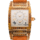 De Grisogono Instrumentino Double Time 18K Yellow Gold & Colored Gemstones Lady's Watch