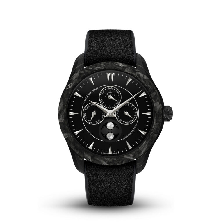 Carl F. Bucherer Manero Perpetual calendar Moon phase Carbon Limited Edition Men's Watch
