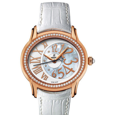 Audemars Piguet Millenary 18K Rose Gold & Diamonds Lady's Watch