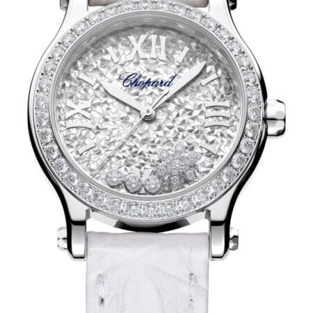 Chopard Happy Sport Stainlees steel & Diamonds HAPPY SNOWFLAKES Ladies Watch