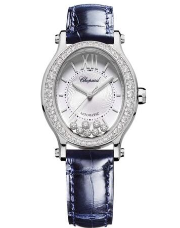 Chopard Happy Sport Oval Stainless Steel & Diamonds Ladies Watch