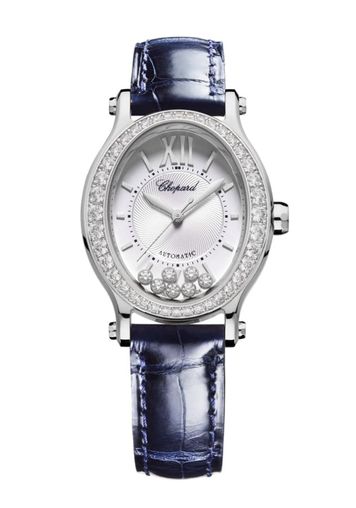 Chopard Happy Sport Oval Stainless Steel & Diamonds Ladies Watch